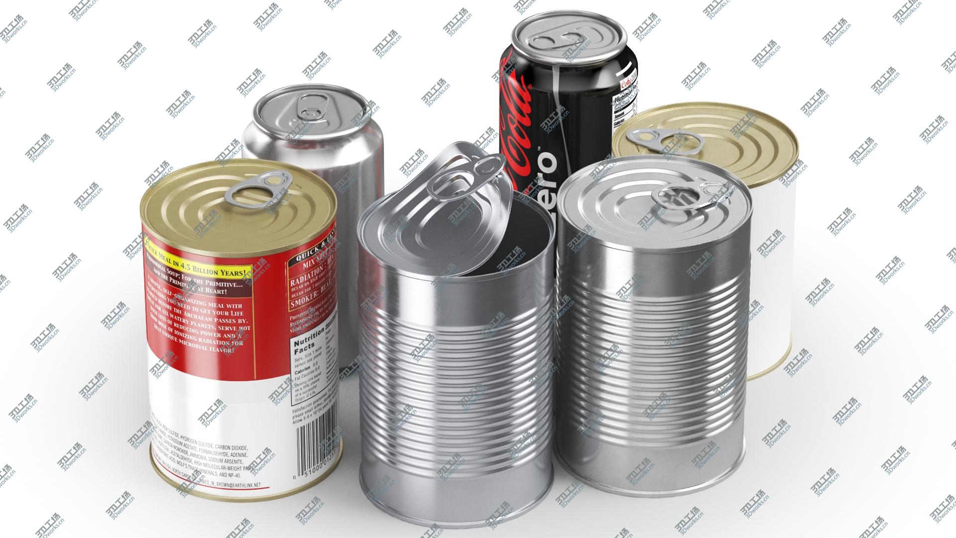 images/goods_img/202105071/Tin Cans Collection 3D model/5.jpg